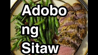 ‬Adobong Sitaw Recipe  Filipino Pork amp Beans Pinoy [upl. by Pavla]