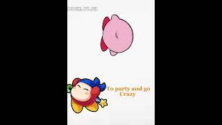 Kirby and waddle Dee edit kirby cute shorts fyp viralshorts edit [upl. by Cirdor]