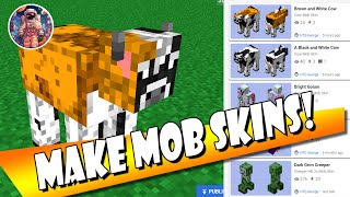 Epic How to Guide to Mob Skin Editing Mastering Minecraft Bedrock Mob Skins [upl. by Falda]