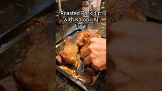 Kalorik air fried pork butt carnivore florida [upl. by Earvin]