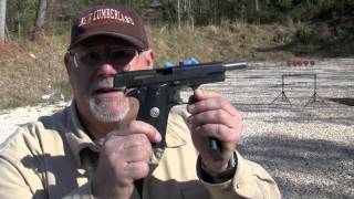 Shooting the re gripped Star Model Super B 9mm Pistol [upl. by Yrrap]