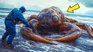 Ancient Creature Washes Up After Thousands of Years — Sailors Face the Scariest Ocean Mystery [upl. by Sairtemed817]