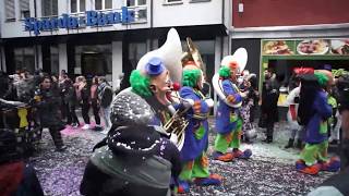 Fasnacht in Lörrach Großer Umzug 2018 [upl. by Adnaluy]