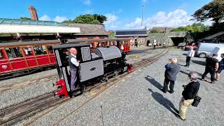 Talyllyn Railway amusing incident  misunderstanding at Tywyn Wharf Station  29th August 2024 [upl. by Acisej378]