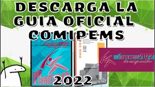 como descargar la guía oficial comipems 2022  comipems 2022  guia ceneval y guia unam matechlogia [upl. by Auqinahc]