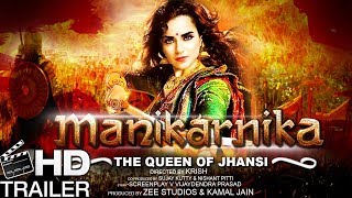 Manikarnika Movie Official Trailer First Look 2018  Kangana Ranaut  Ankita Lokhande  Sonu Sood [upl. by Gayler]