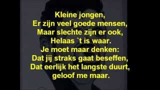 André Hazes  Kleine Jongen  LyricsSongtext [upl. by Nylitak]