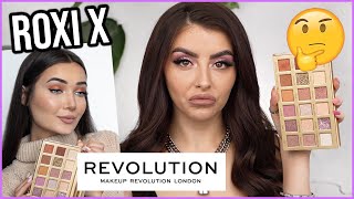 ROXI x MAKEUP REVOLUTION Cosy Vibes Review  Tutorial [upl. by Eylrac]