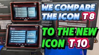 Which One is Right for You 🤔 ICON T10 and T8 Scan Tools Comparison by harborfreight Tools [upl. by Belva305]