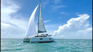 2019 Fountaine Pajot Saona 47 Owners Version Catamaran walkthrough FOR SALE [upl. by Accem]