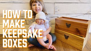 How To Make Keepsake Boxes [upl. by Dnomrej153]