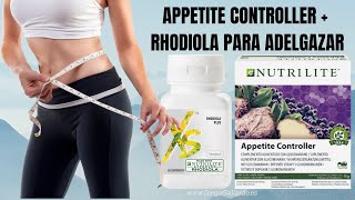 😋 APPETITE CONTROLLER  RHODIOLA Plus Xs para PERDER PESO y controlar APETITO de NUTRILITE ‼ [upl. by Bagger]