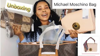 Unboxing Micheal KorsMoschinoFashionette Review [upl. by Aiynat]