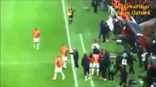 TRIBÜN CEKIMI  Aurelien Chedjou Gol Anı ve Öncesindeki Tezahürat Patlaması  Galatasaray  Chelsea [upl. by Perla612]