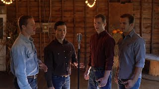 Leaning On The Everlasting Arms  In A Rustic Shed  Official Music Video  Redeemed Quartet [upl. by Aivil]