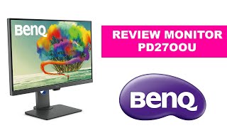 Review monitor PD2700U de BenQ en español [upl. by Ynnavoig]