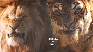 Mufasa vs Shere Khan FANMADE [upl. by Alphonsa448]