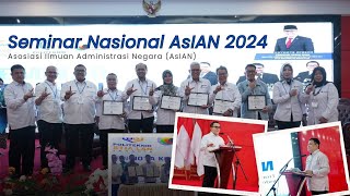 AsIAN Asosiasi Ilmuan AN Gelar Seminar Nasional quotTransformasi birokrasi menuju Indonesia emas 2045quot [upl. by Beshore]