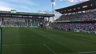 MEJOR HIMNO DE ESPAÑA CORDOBA CF Córdoba vs Sporting [upl. by Htinnek]