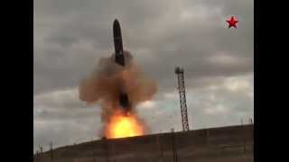 Russian Intercontinental ballistic missile SS18 Satan R36M2 Voevoda [upl. by Severson99]