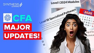 CFA Major Updates 20242025 Everything You Need to Know CFAExamUpdates CFAProgramChanges [upl. by Assenal]