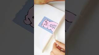 Gravity Falls Waddles Drawing with Acrylic Paint gravityfalls disney [upl. by Inattirb]