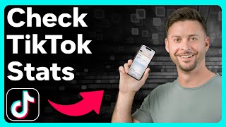 How To Check TikTok Stats [upl. by Eciened]