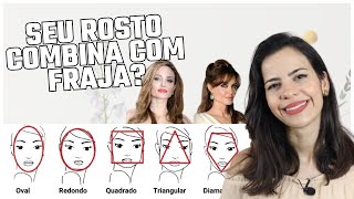 MELHORES FRANJAS PARA SEU TIPO DE ROSTO  Como saber se você fica bem de franja  Raisa Brito [upl. by Albertina]