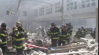 September 11 2001 World Trade Center Ground Zero One Hour After Twin Towers Collapse Rare Footage [upl. by Auqinaj691]