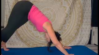 Pigeon Pose A great hip opener yoga yogaforbeginners yogagirl gymgirl [upl. by Inat]