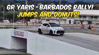 GR Yaris doing jumps and donuts 😄 [upl. by Suirada]