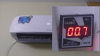 Inverter AC Power Consumption Kenwood 3 DC Inverter Airconditioner [upl. by Millham]