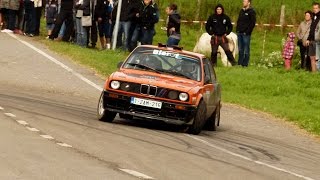 Wet Asphalt Rally in Belgium Semois 2016 Show amp Drift with BMW E30 Ford Escort amp Cie [upl. by Enneite]