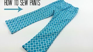 Sew The Summer Pants  A Step By Ste  Sewing Tutorial  Wardrobe By Me [upl. by Anirac]