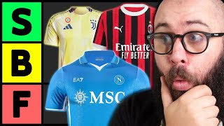 Tearless fa la Tier List delle Maglie della Serie A 20242025 [upl. by Adnorahs304]