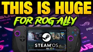 SteamOS is OFFICIALLY coming to Asus ROG Ally X THIS IS BIG [upl. by Sherris]