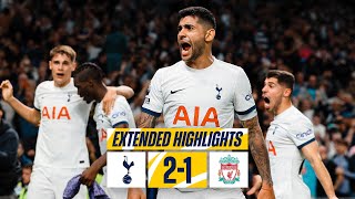 Highlights amp Goals  Liverpool v Tottenham 43  Premier League  Telemundo Deportes [upl. by Bassett]