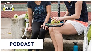 PODCAST Benefits of using a smaller grip size on your tennis racquet hint possibly more spin 🎧 [upl. by Ileek996]