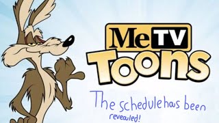 The MeTV Toons Schedule has been revealed [upl. by Mmada]