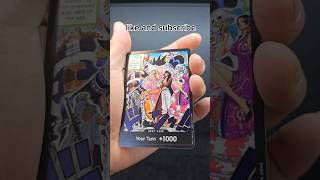 OP07 blisters packopening opening Pulls tcg gaming onepiececardgame onepiece fyp [upl. by Lola284]