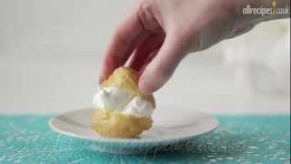 How to make profiteroles  Allrecipescouk [upl. by Skurnik]