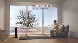 Dyson AM09 Hot amp Cool Bladeless Fan amp Heater with Jet Focus on QVC [upl. by Eniger270]