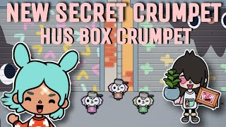 New Secret Crumpet Hus Box Crumpet  Toca Boca  Toca Life World [upl. by Ahseinod889]