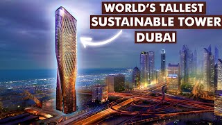 Dubai Creek Tower Building The Worlds TALLEST Structure [upl. by Nairehs]