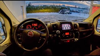 2024 Fiat Ducato Night 22 140HP  POV Test Drive 1956 Joe Black [upl. by Etiragram739]