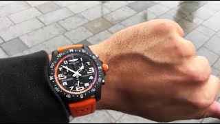 BREITLING Endurance Pro X82310A51B1S1 in rain [upl. by Isa733]