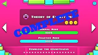 Geometry Dash 4  Theory of Everything All Coins [upl. by Pincas443]