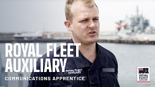 Working as a Communications Apprentice in the Royal Fleet Auxiliary [upl. by Kaz]