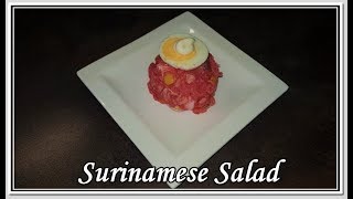 Recipe Surinamese SaladPriyaswereld [upl. by Cressida]