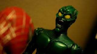 SpiderMan 2002  Green Goblin Death Scene  Full Fight  Action Figures [upl. by Samuele]